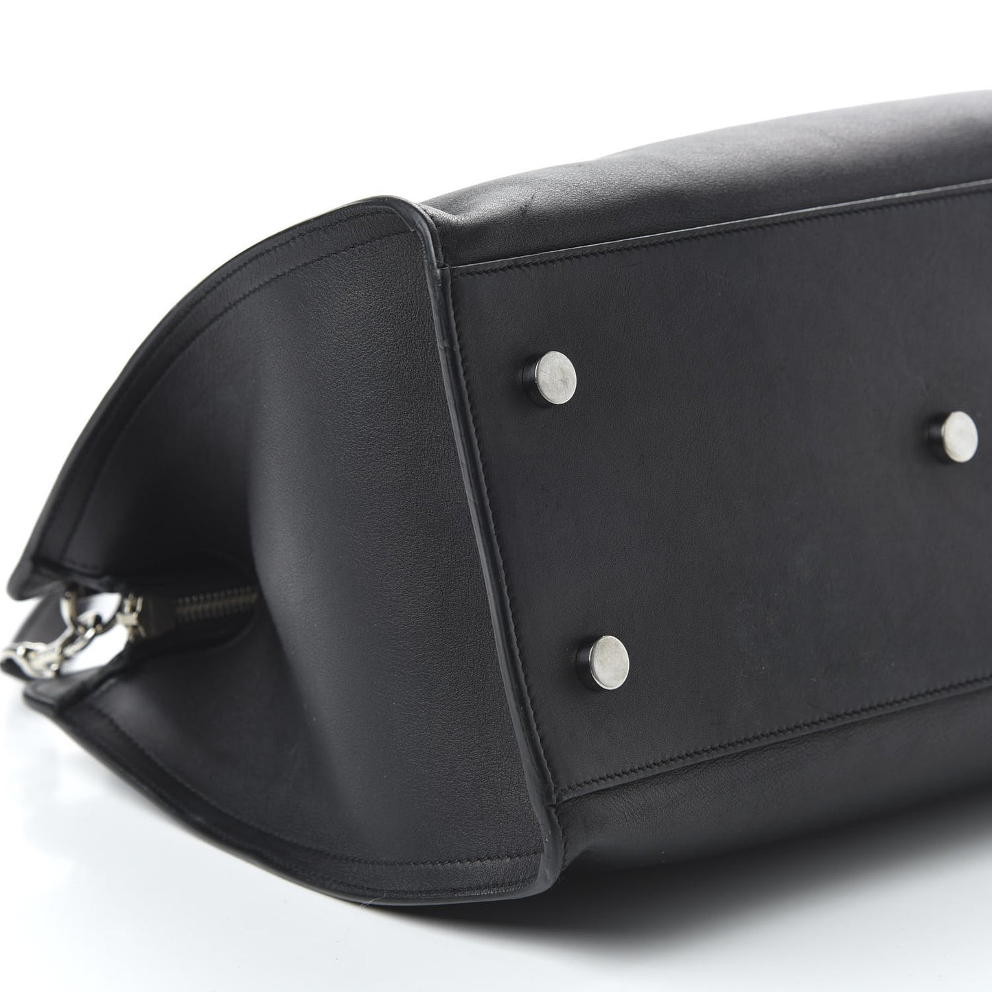 Smooth Calfskin Small Monogram Cabas Black