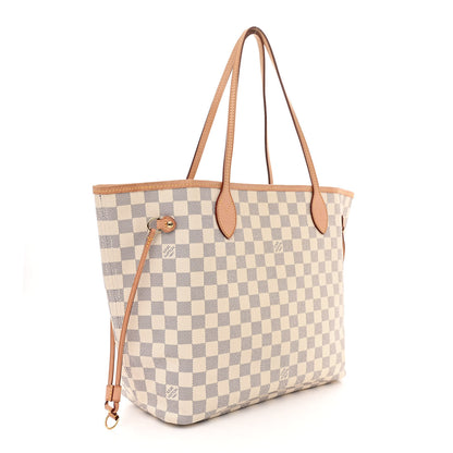 Louis Vuitton Damier Azur Neverfull MM 3 of 12