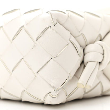 Bottega Veneta Nappa Intrecciato Candy Loop Camera Bag White 9 of 12