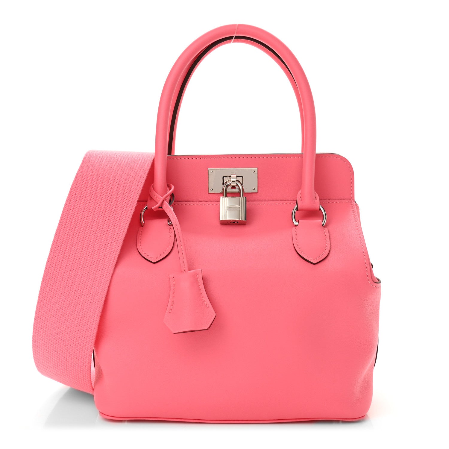 Hermes Swift Toolbox 20 Rose Azalee 1 of 9