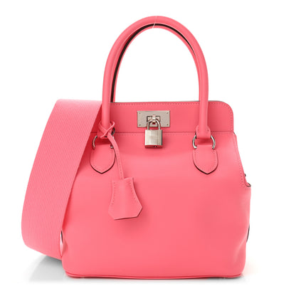 Hermes Swift Toolbox 20 Rose Azalee 1 of 9