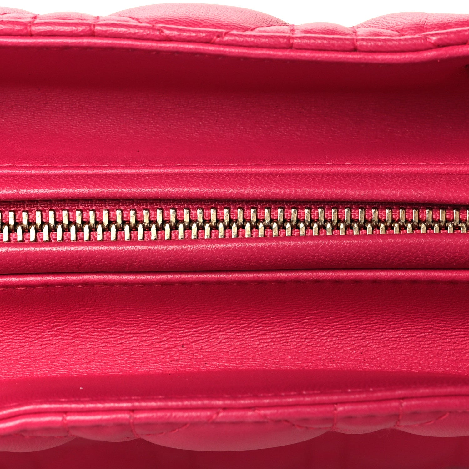 Christian Dior Lambskin Cannage Large Lady Dior Pink 15 of 15
