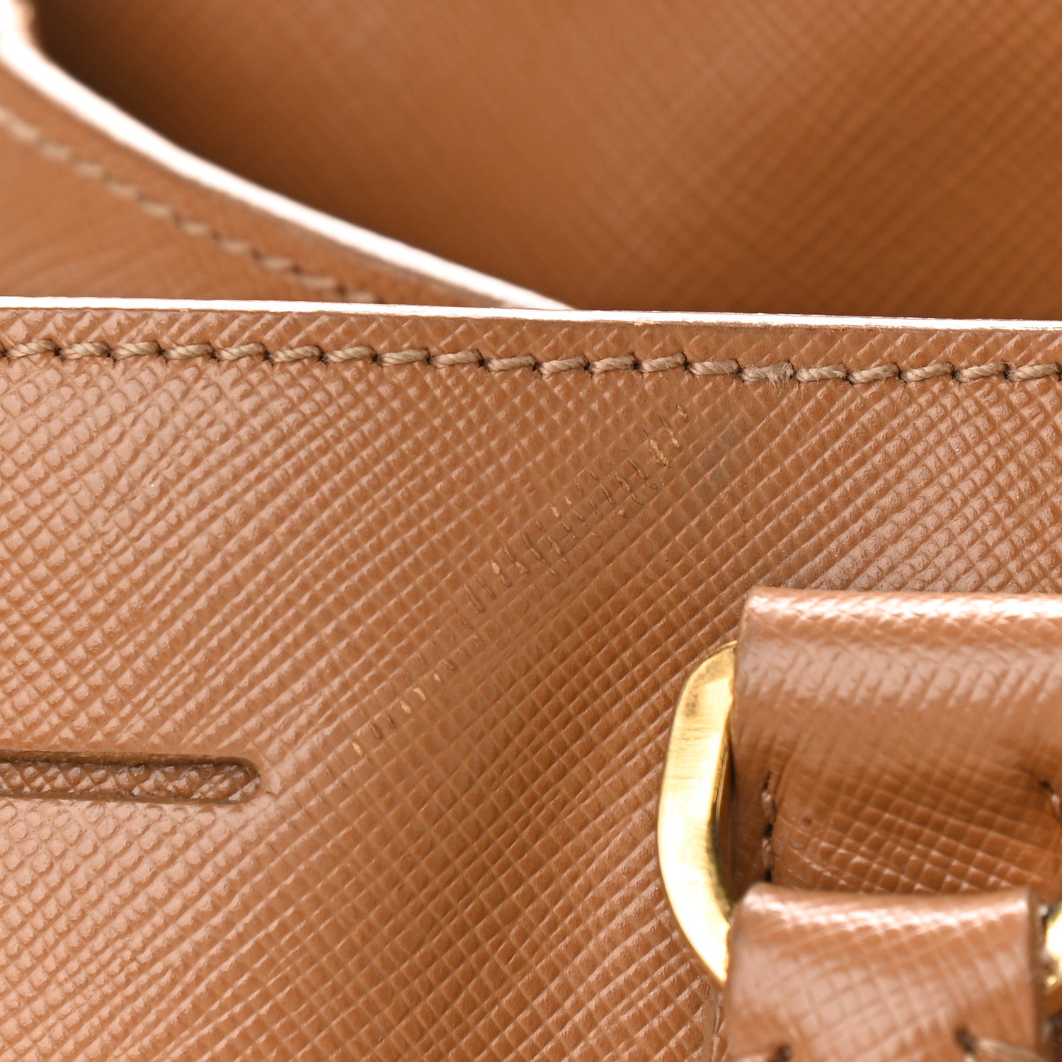 Prada Saffiano Lux Large Tote Caramel 20 of 20