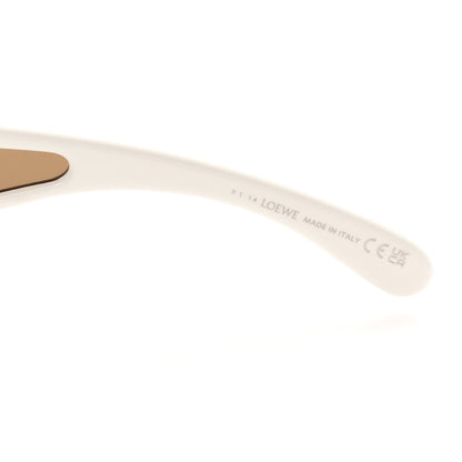 Loewe Acetate Pilot Mask sunglasses LW40132I White 5 of 7