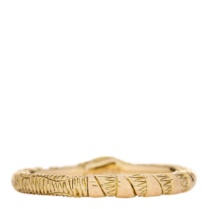 Gucci 18K Yellow Gold Turquoise Ouroboros Snake Ring 49 4.75 3 of 6
