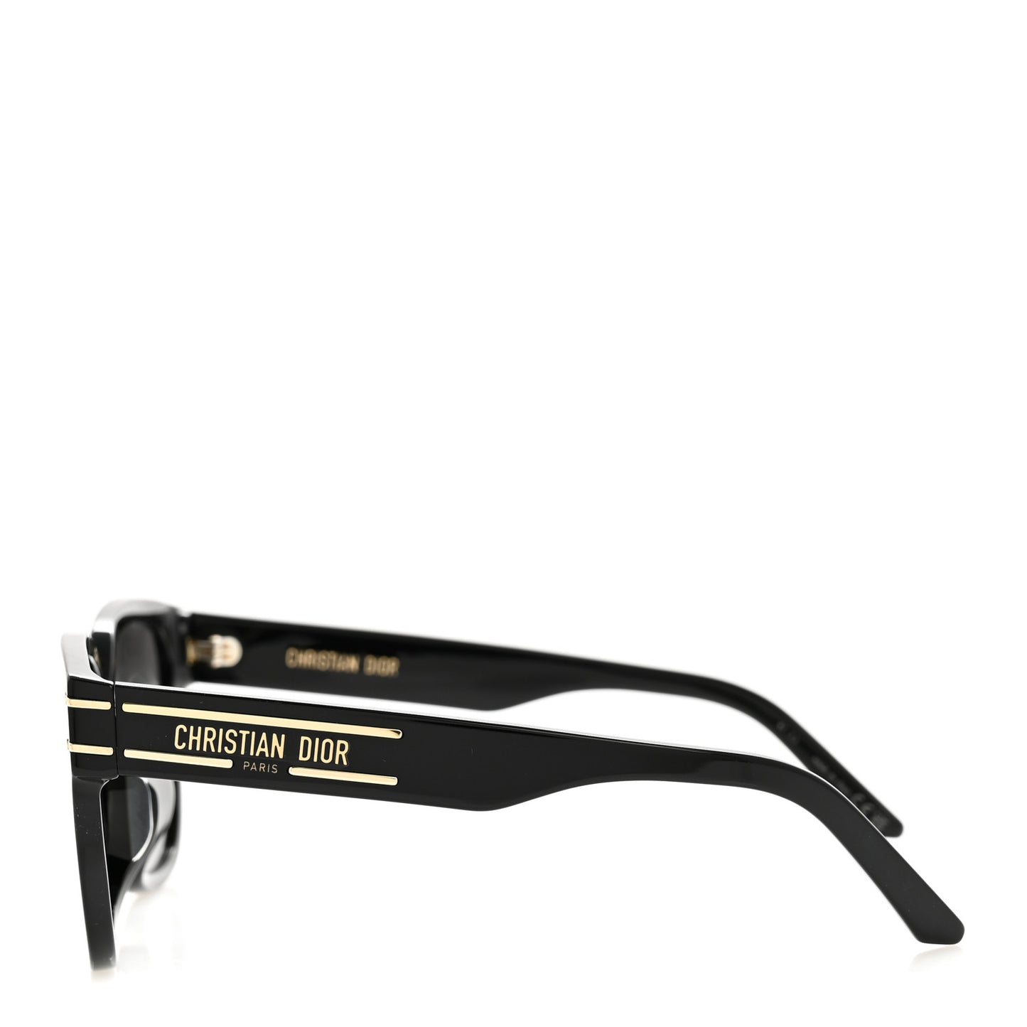 Diorsignature S7F Square Sunglasses Black