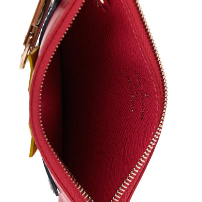 Louis Vuitton Epi Tribal Mask Key Pouch Pivoine 5 of 6