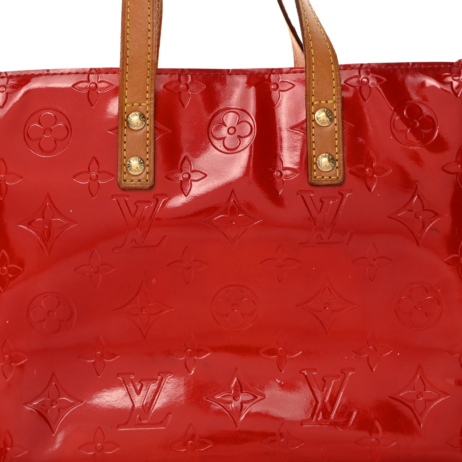 Louis Vuitton Vernis Reade PM Rouge 8 of 10