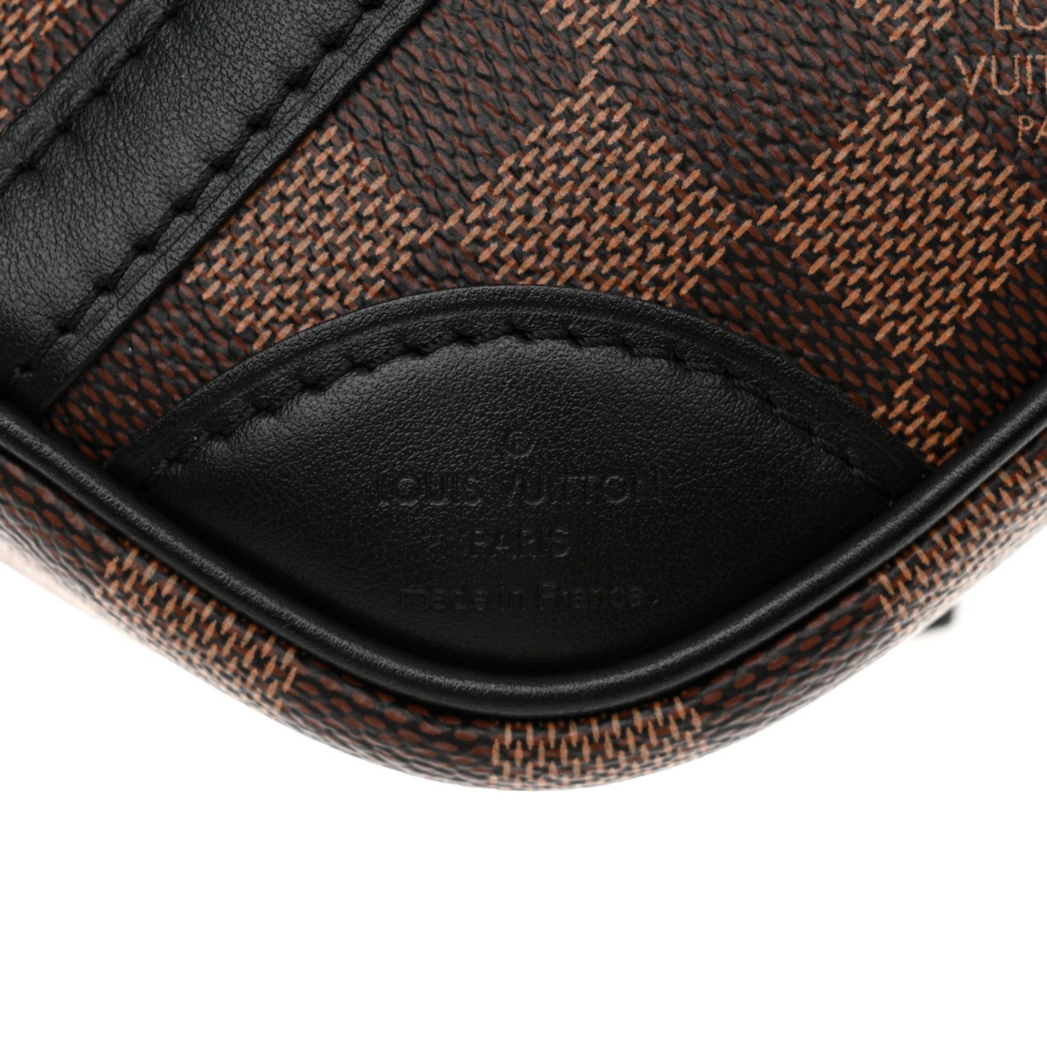 Louis Vuitton Damier Ebene Valisette Souple BB Black 6 of 9