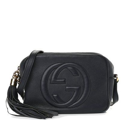 Gucci Pebbled Calfskin Small Soho Disco Bag Black 1 of 12