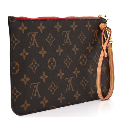 Louis Vuitton Monogram Neverfull MM GM Pochette Cherry 3 of 8