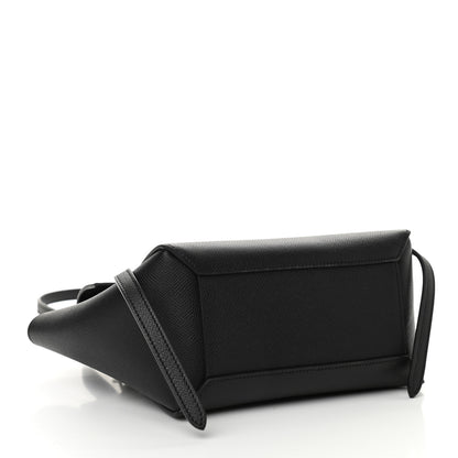 Celine Grained Calfskin Nano Belt Bag Black 4 of 10