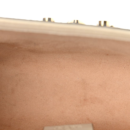 Gucci GG Supreme Monogram Calfskin Small Padlock Shoulder Bag Beige Mystic White Sun Oil 5 of 13