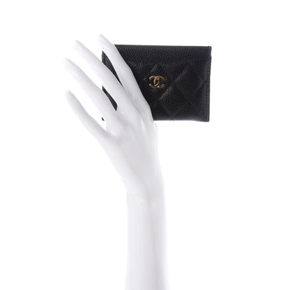 Chanel Caviar Quilted Card Holder Black 2 of 9