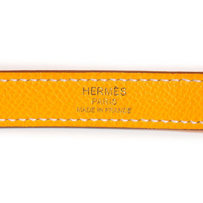 Hermes Epsom Candy Kelly Sellier 25 Jaune d'Or Feu 21 of 23