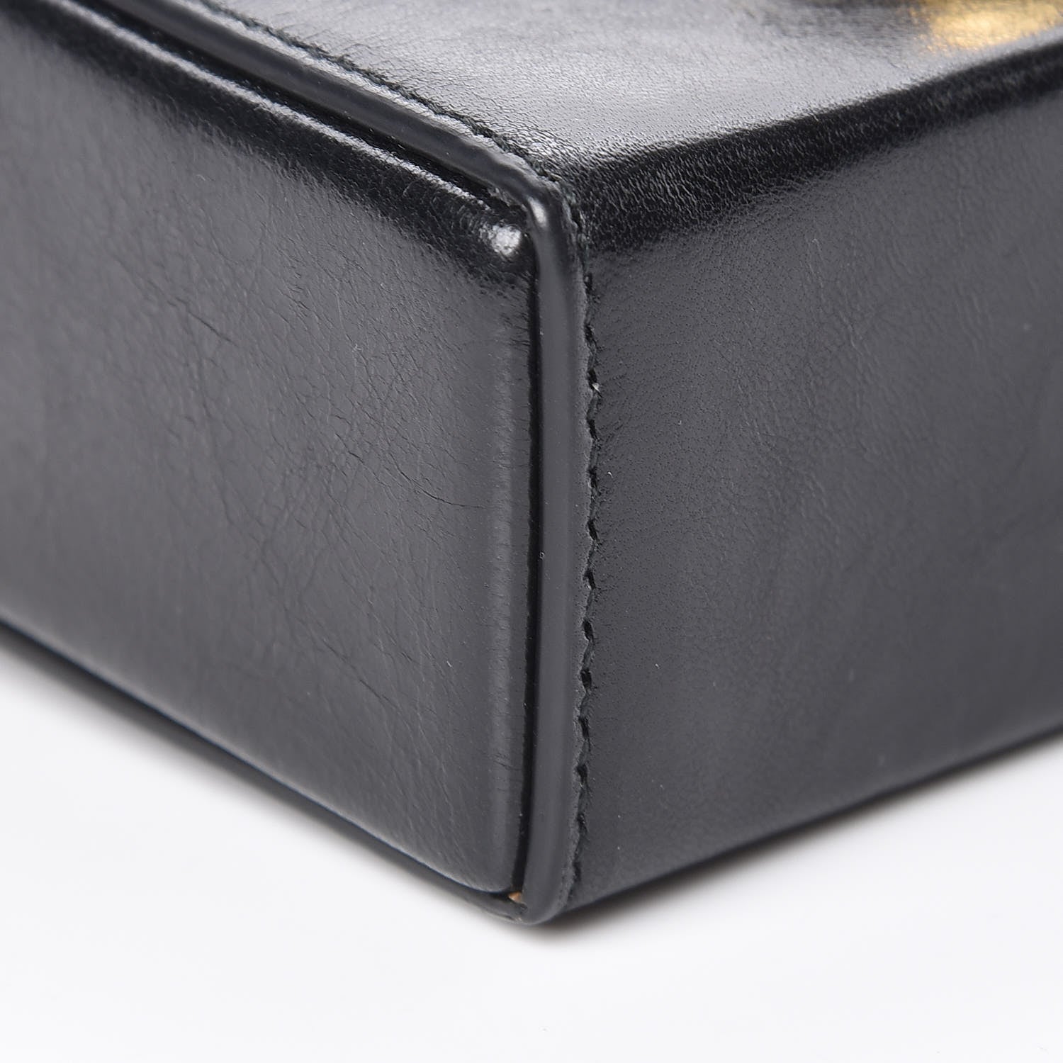 Christian Dior Crackled Lambskin 30 Montaigne Box Bag Black 9 of 11