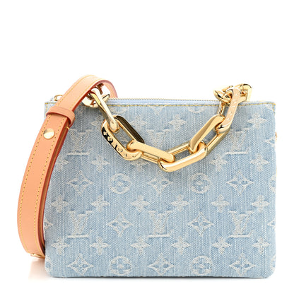Louis Vuitton Monogram Denim Coussin BB Sky Blue 1 of 10