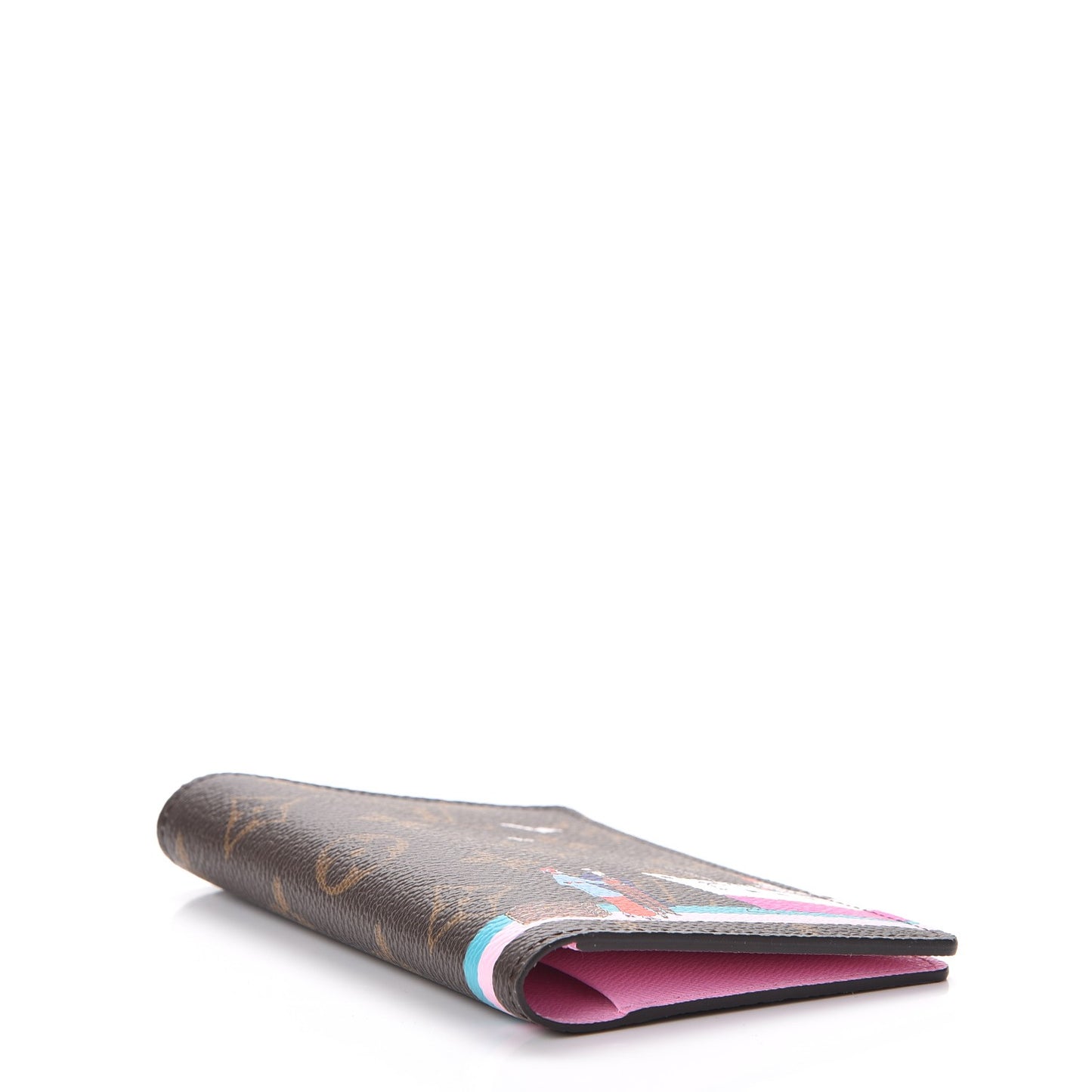 Monogram 2016 Christmas Animation Passport Cover Rose Ballerine