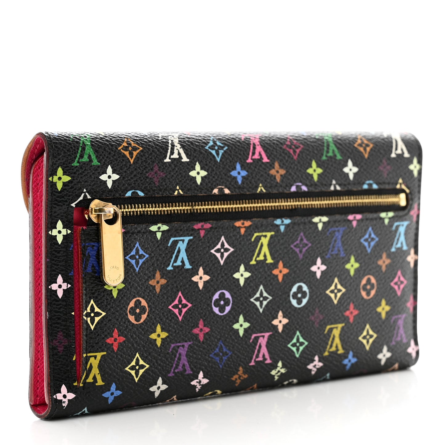 Monogram Multicolor Eugenie Wallet Black Grenade