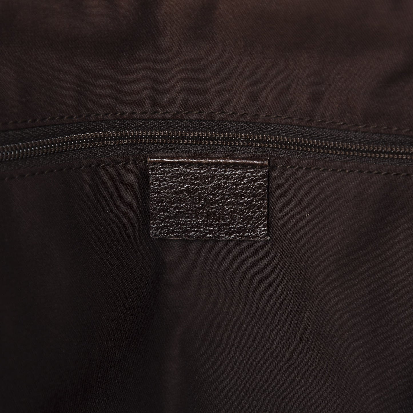 Monogram Abbey Tote Dark Brown