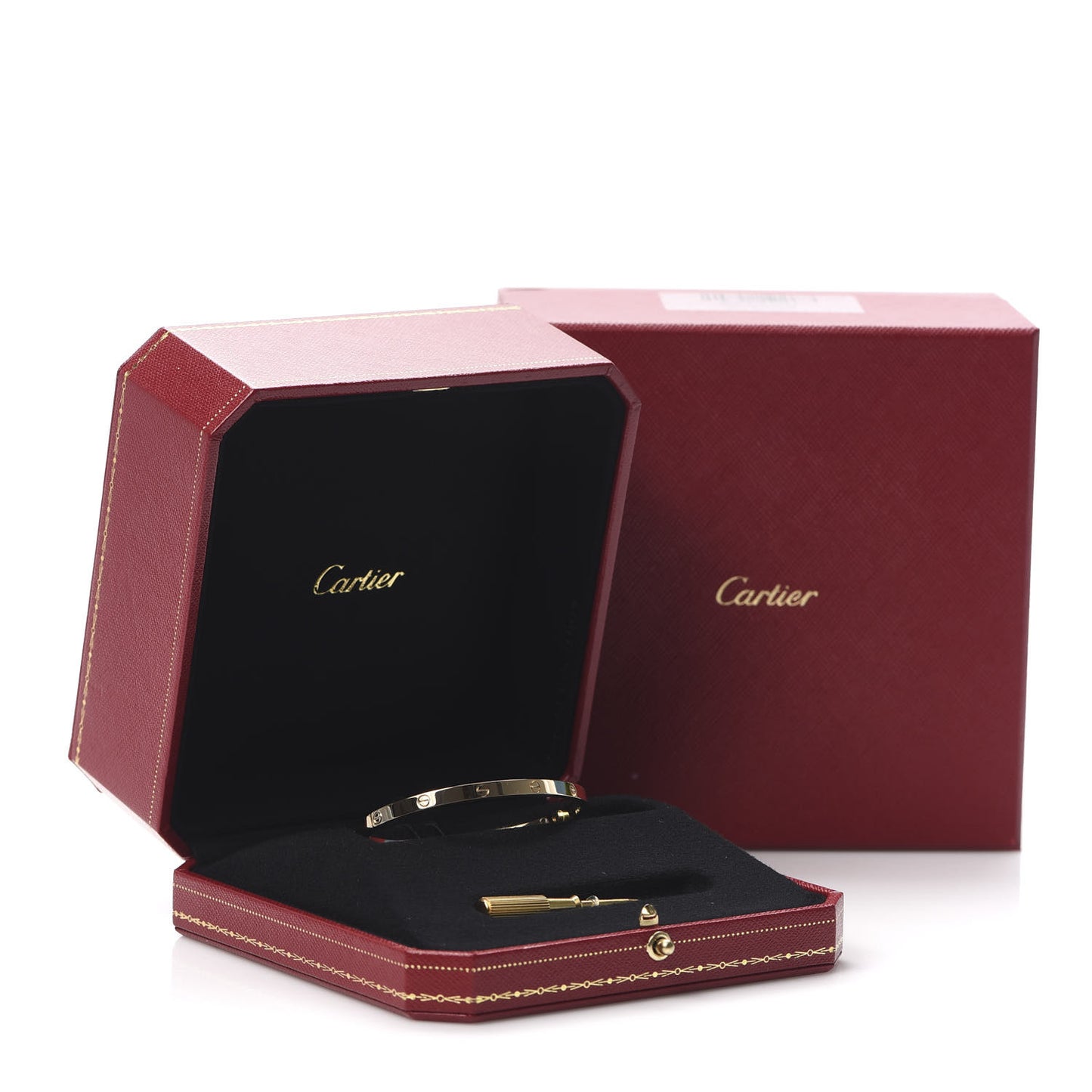 18K Yellow Gold Small LOVE Bracelet 16