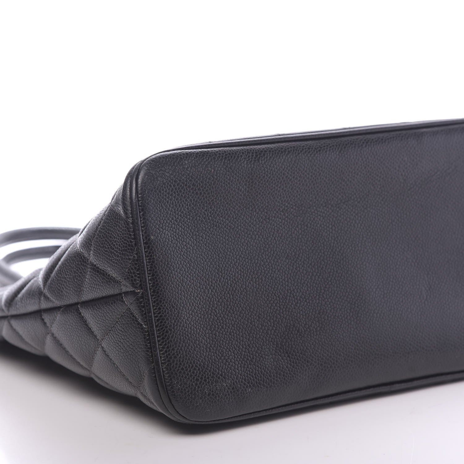 Chanel Caviar Quilted Medallion Tote Black 11 of 12