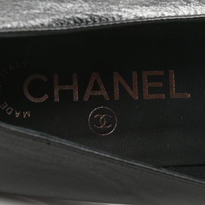 Chanel Lambskin CC Loafers 41 Black 17 of 19