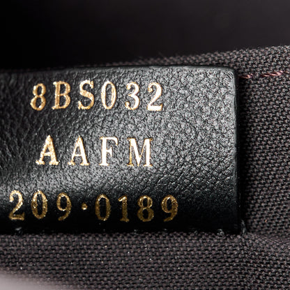 Fendi Vitello Soft F is Fendi Bi-Color FF 1974 Embossed Envelope Wallet On Chain with Pouches Maya Black 8 of 18