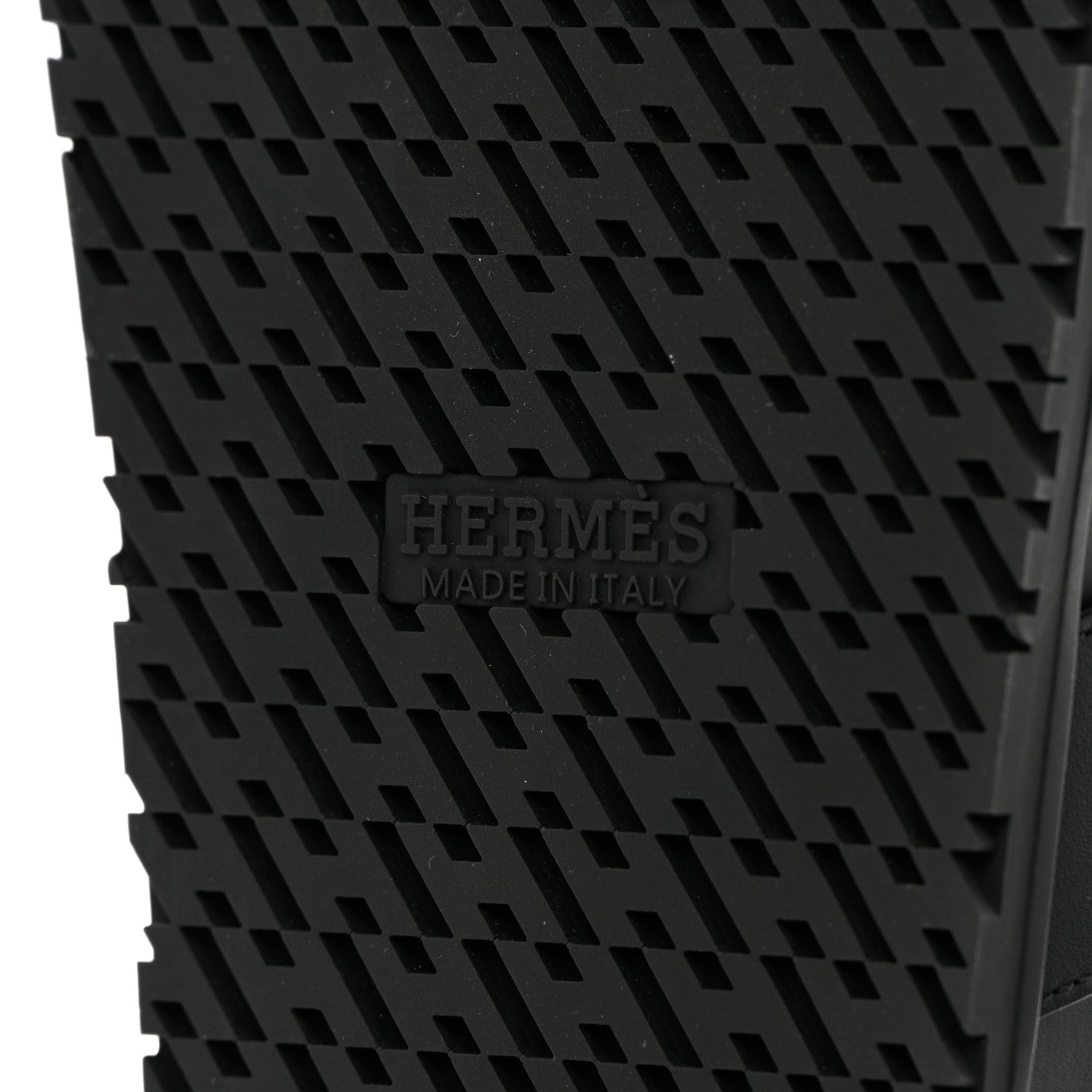 Hermes Calfskin Mens Chypre Sandals 43 Black 7 of 12