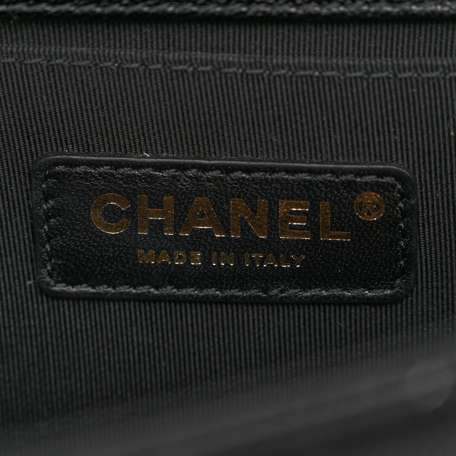 Chanel Caviar Chevron Quilted Medium Boy Flap Black 6 of 11