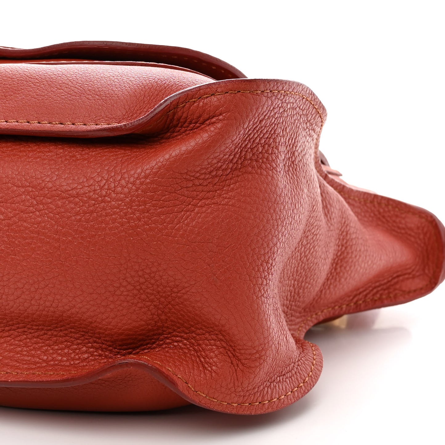 Calfskin Medium Marcie Satchel Maple Leaf