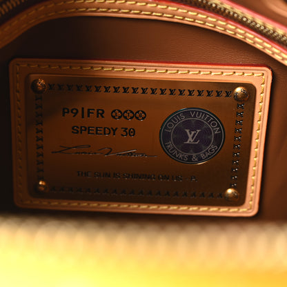 Louis Vuitton Calfskin Monogram Speedy P9 Bandouliere 25 Jaune Mat 7 of 10