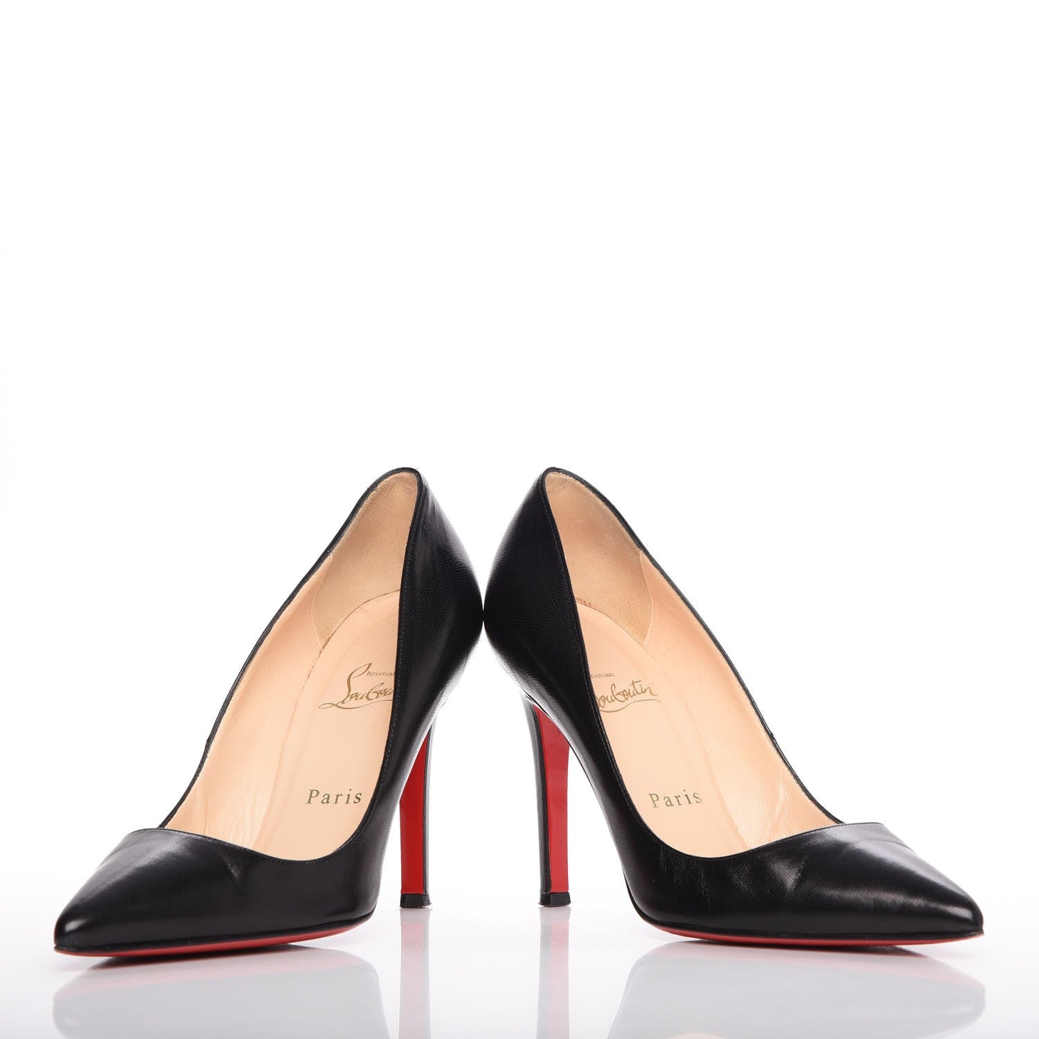 Christian Louboutin Kid Pigalle 100 Pumps 36.5 Black 11 of 12