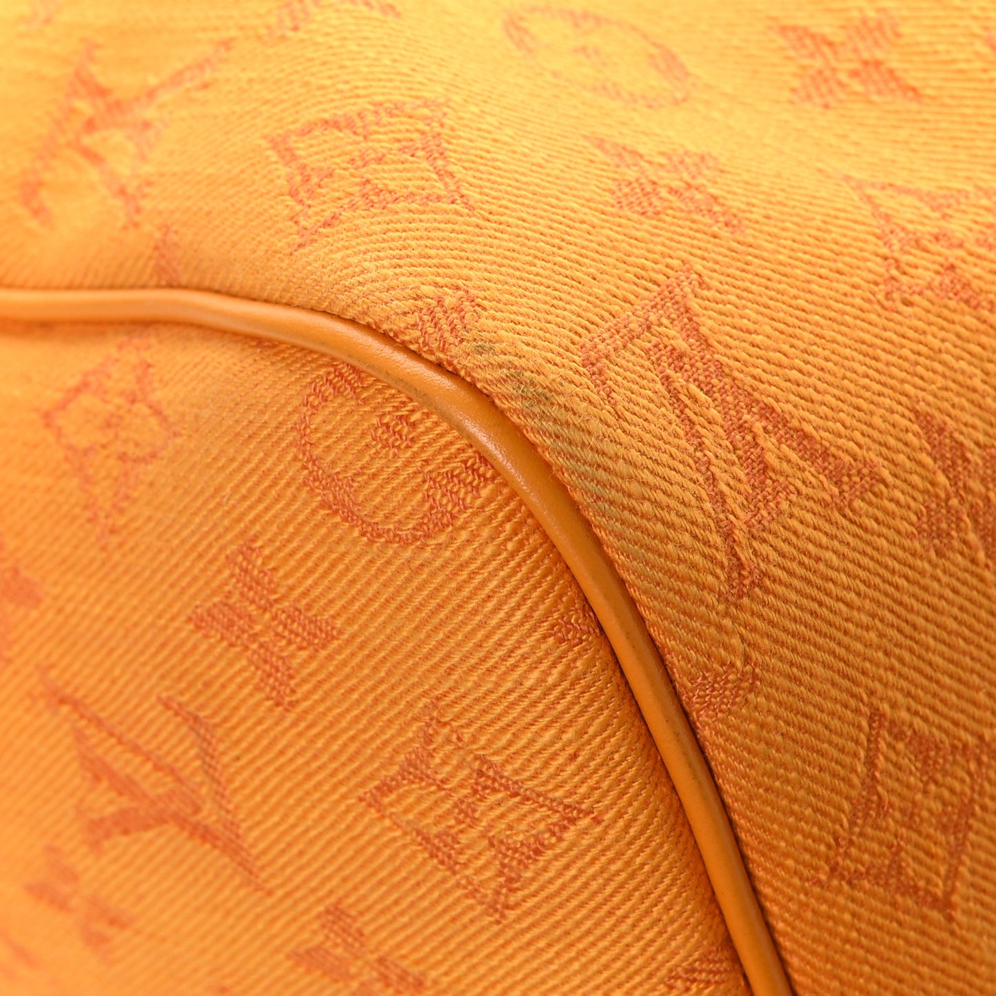 Denim Monogram Keepall Bandouliere 50 Ocre