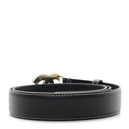 Chanel Calfskin CC Belt 85 34 Black 2 of 7