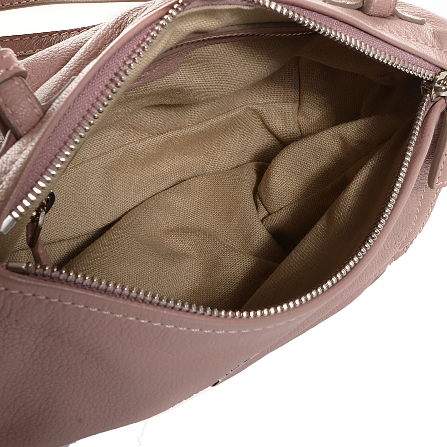 Sugar Goatskin Mini Pandora Linen