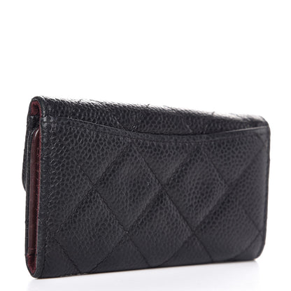 Chanel Caviar Quilted 6 Key Holder Black 3 of 12