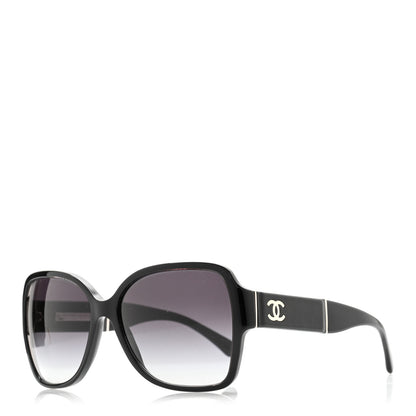 Chanel Square Summer CC Sunglasses 5230Q Black 1 of 9