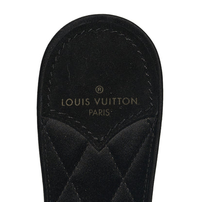 Louis Vuitton Fur Crystal LV Marilyn Mule 36 Black 8 of 9