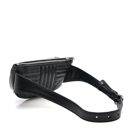 Prada Soft Calfskin Impunture Diagramme Belt Bag Black 3 of 10