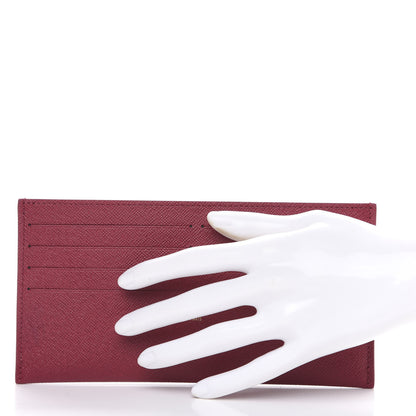 Louis Vuitton Calfskin Felicie Card Holder Insert Fuchsia 2 of 6