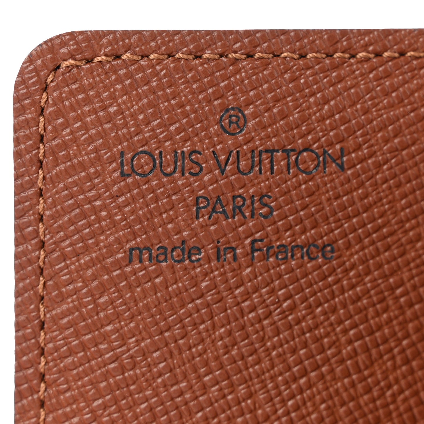 Monogram Credit Card Photo Holder