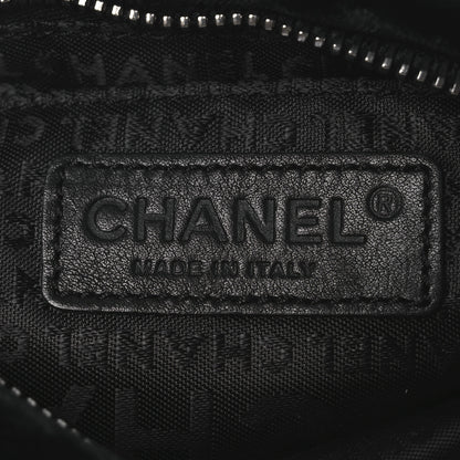 Chanel Velvet Satin Evening Bag Black 6 of 11