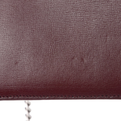 Saint Laurent Calfskin Medium Monogram Sunset Pallisandre 10 of 10