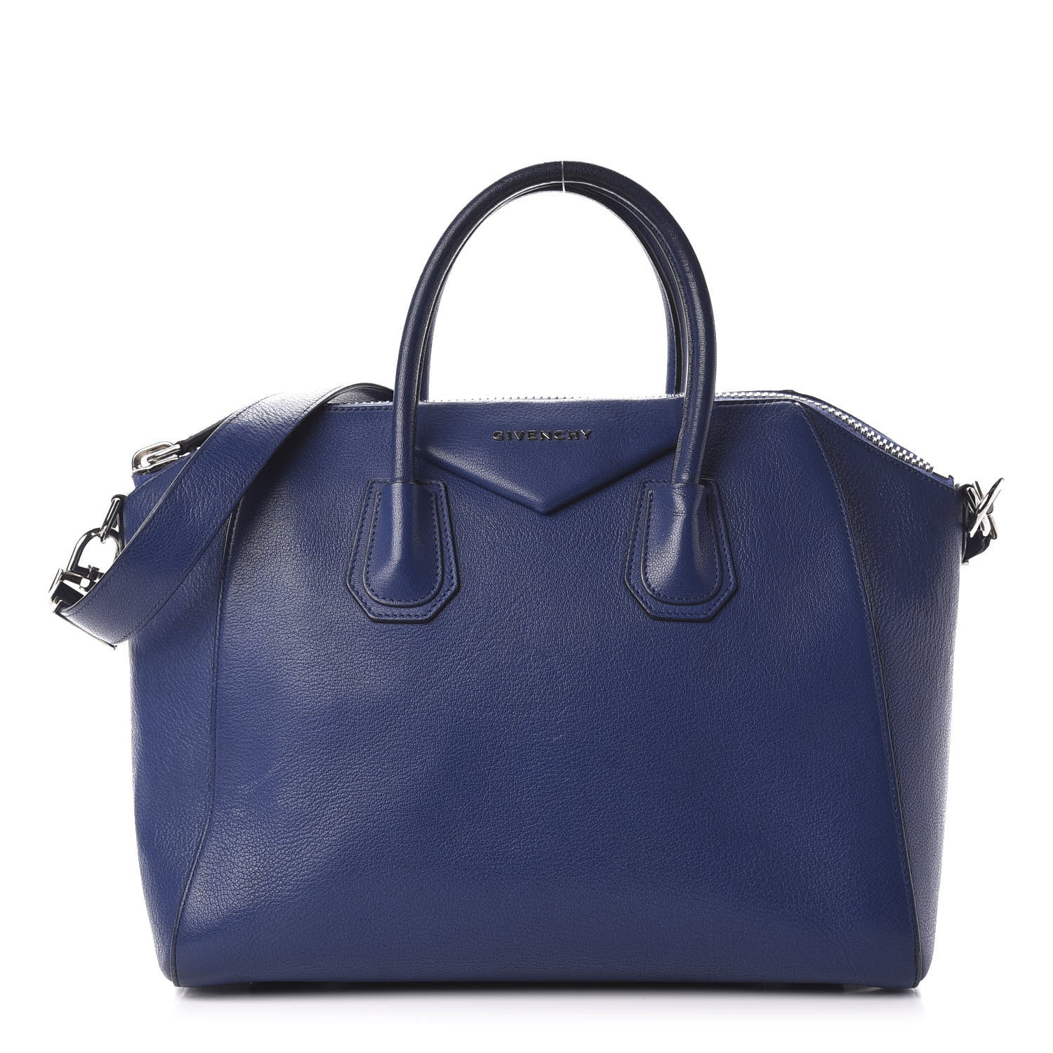 Givenchy Sugar Goatskin Medium Antigona Bright Blue 1 of 11