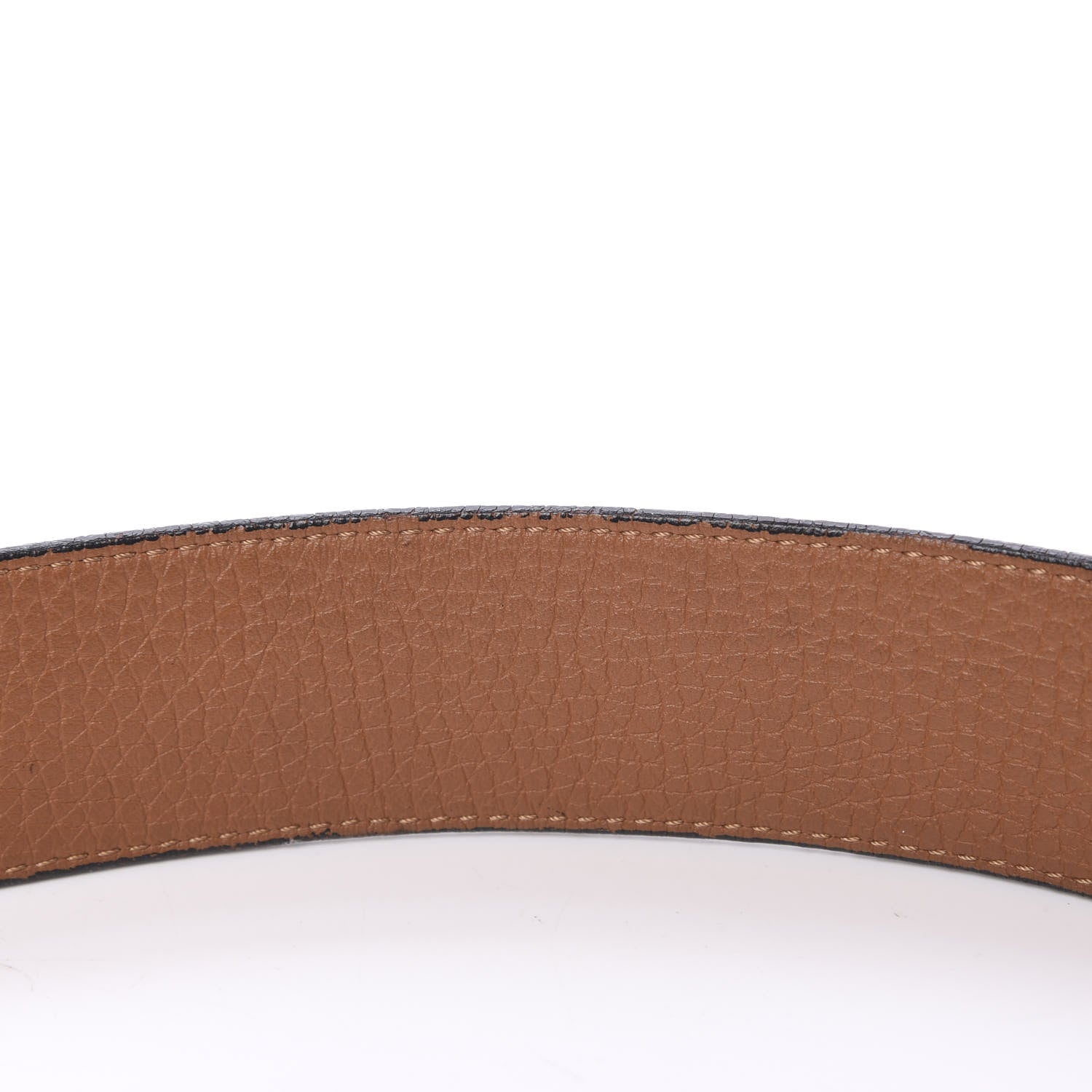 Louis Vuitton Taurillon Calfskin 30mm LV Initiales Reversible Belt 90 36 Black 7 of 10