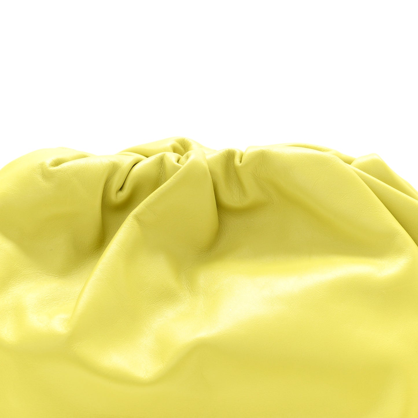 Smooth Butter Calf The Pouch Oversized Clutch Kiwi
