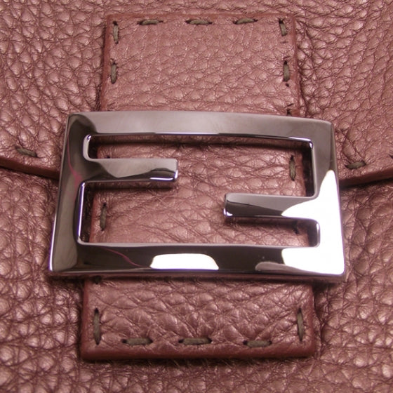 Metallic Calfskin Romano Selleria Limited Edition Baguette Pink