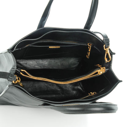 Prada Saffiano Soft Tote Nero Black 5 of 9