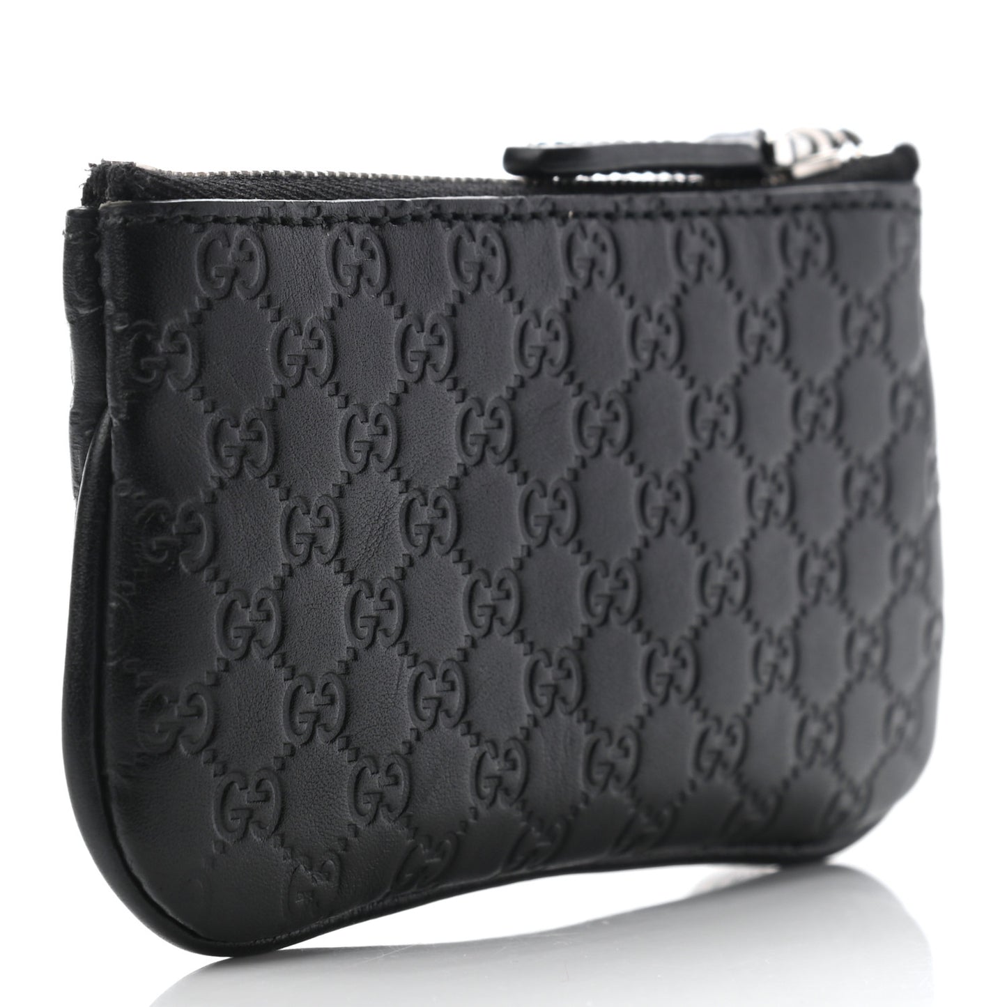 Microguccissima Key Ring Coin Case Black